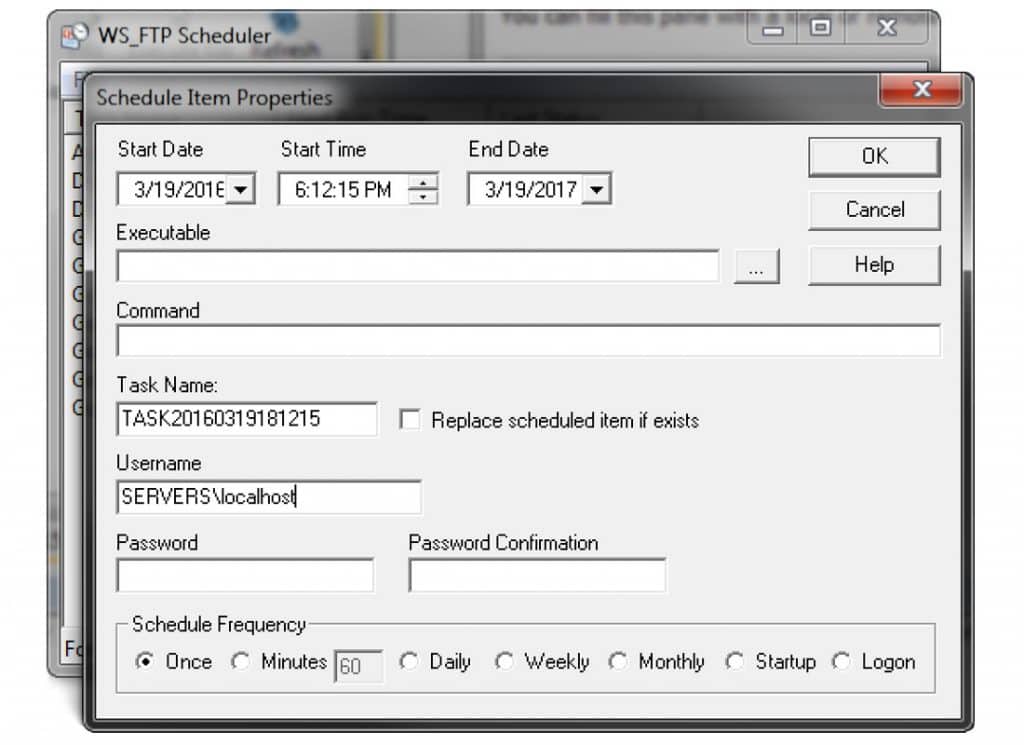 WS_FTP Pro Automation